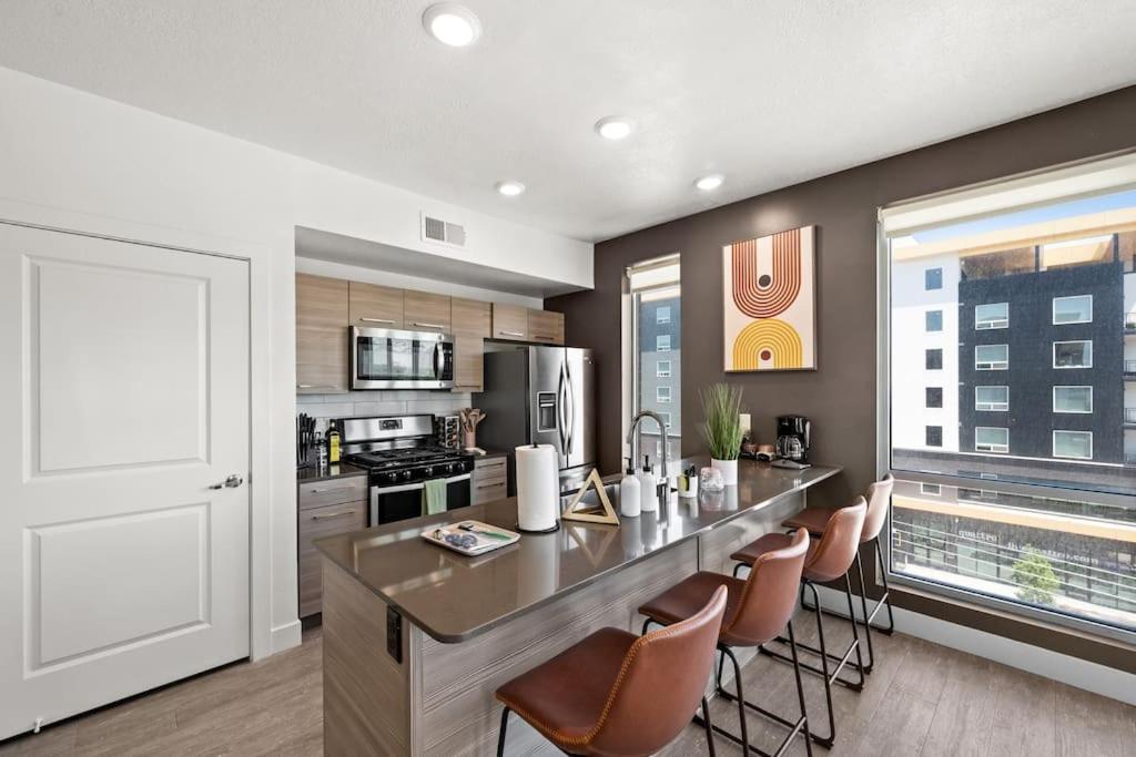 Lux 2 Bd Boho In Heart Of Slc Apartment Salt Lake City Bagian luar foto